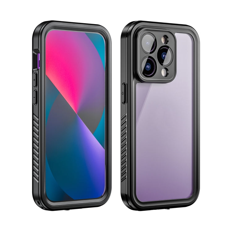 For iPhone 14 Pro RedPepper Shockproof IP68 Waterproof PC + TPU Protective Case(Black) - free shipping - PMc TechLife - Order now!