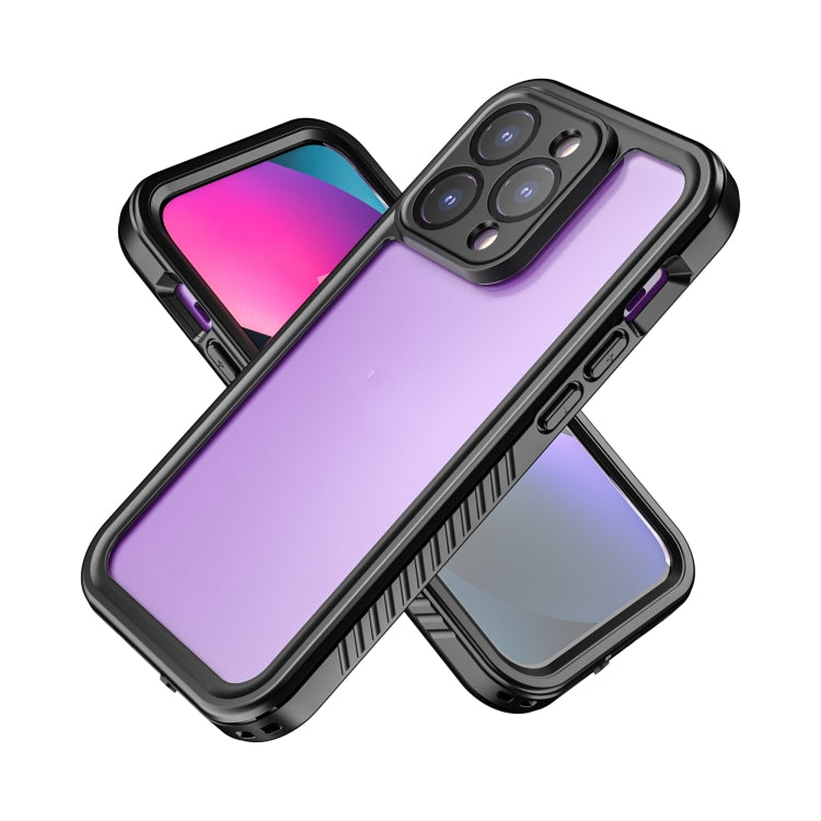 For iPhone 14 Pro RedPepper Shockproof IP68 Waterproof PC + TPU Protective Case(Black) - free shipping - PMc TechLife - Order now!