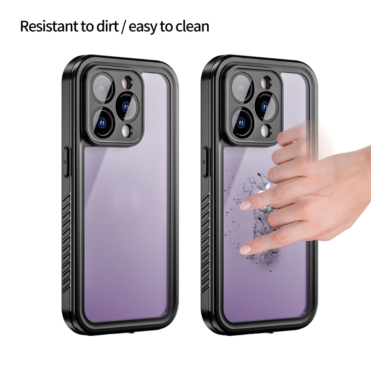 For iPhone 14 Pro RedPepper Shockproof IP68 Waterproof PC + TPU Protective Case(Black) - free shipping - PMc TechLife - Order now!