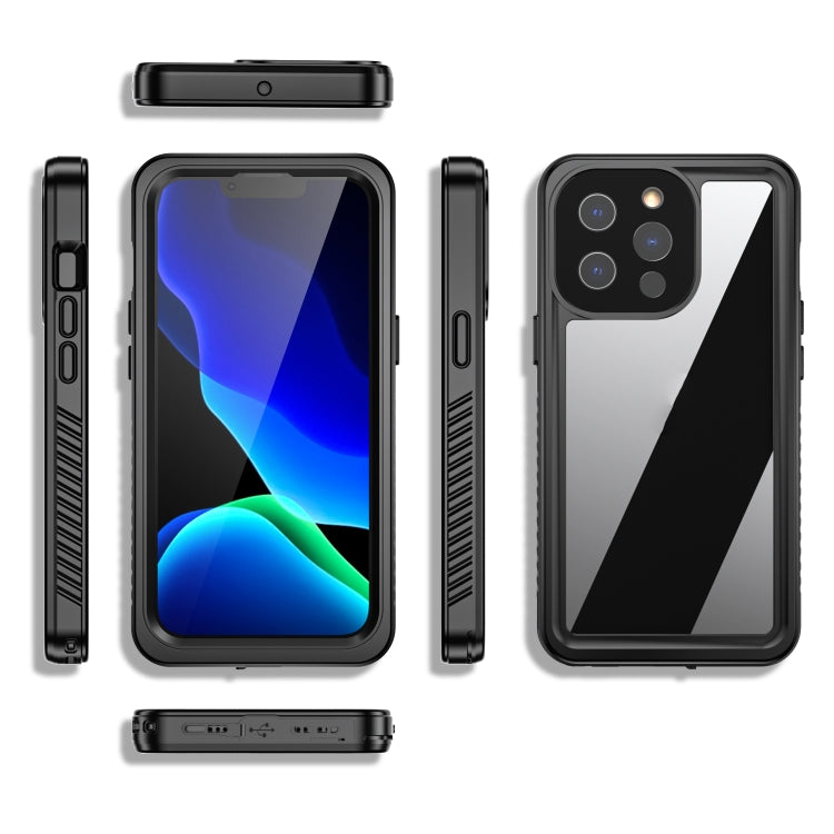 For iPhone 13 Pro RedPepper Shockproof IP68 Waterproof PC + TPU Protective Case(Black) - free shipping - PMc TechLife - Order now!