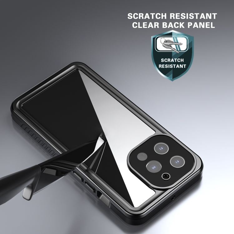 For iPhone 13 Pro RedPepper Shockproof IP68 Waterproof PC + TPU Protective Case(Black) - free shipping - PMc TechLife - Order now!