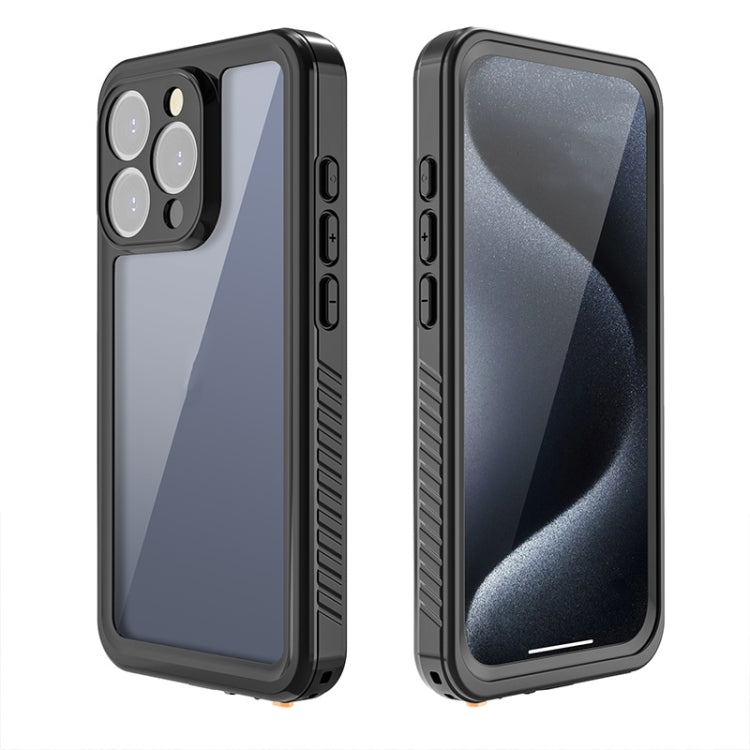 For iPhone 15 Pro Max RedPepper Shockproof IP68 Waterproof PC + TPU Protective Case(Black) - free shipping - PMC Jewellery - Order now!