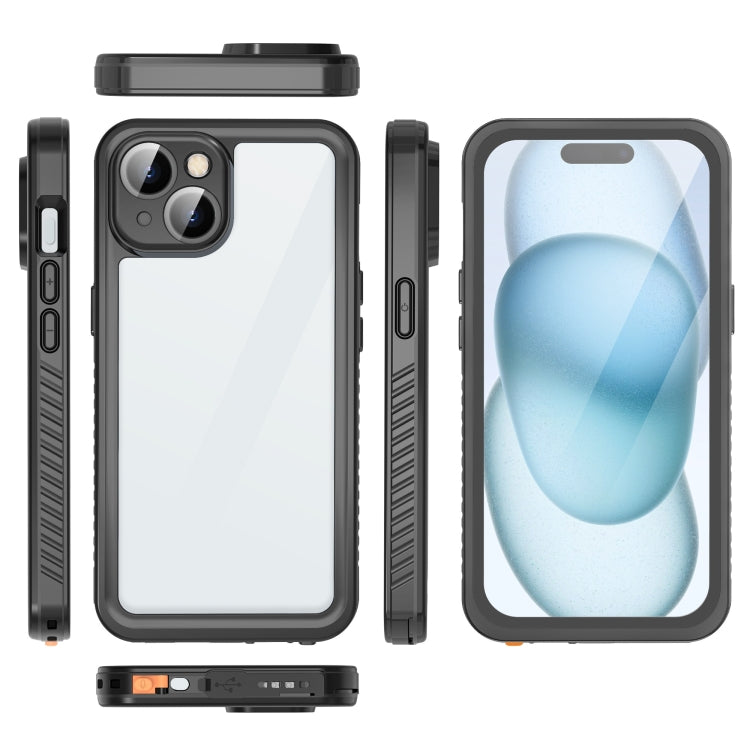 For iPhone 15 RedPepper Shockproof IP68 Waterproof PC + TPU Protective Case(Black) - free shipping - PMC Jewellery - Order now!