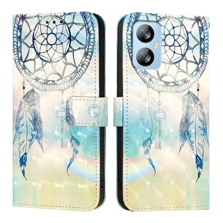 For Blackview A52 3D Painting Horizontal Flip Leather Phone Case(Dream Wind Chimes) - More Brand by PMC TechLife | Online Shopping South Africa | PMC TechLife | Buy Now Pay Later Mobicred