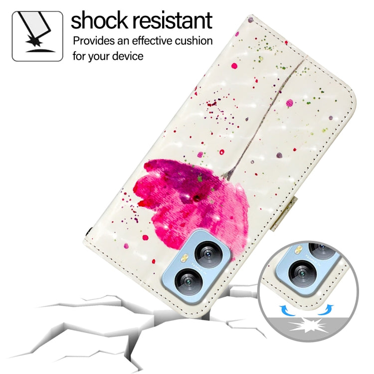 For Blackview A52 3D Painting Horizontal Flip Leather Phone Case(Flower) - More Brand by PMC TechLife | Online Shopping South Africa | PMC TechLife | Buy Now Pay Later Mobicred