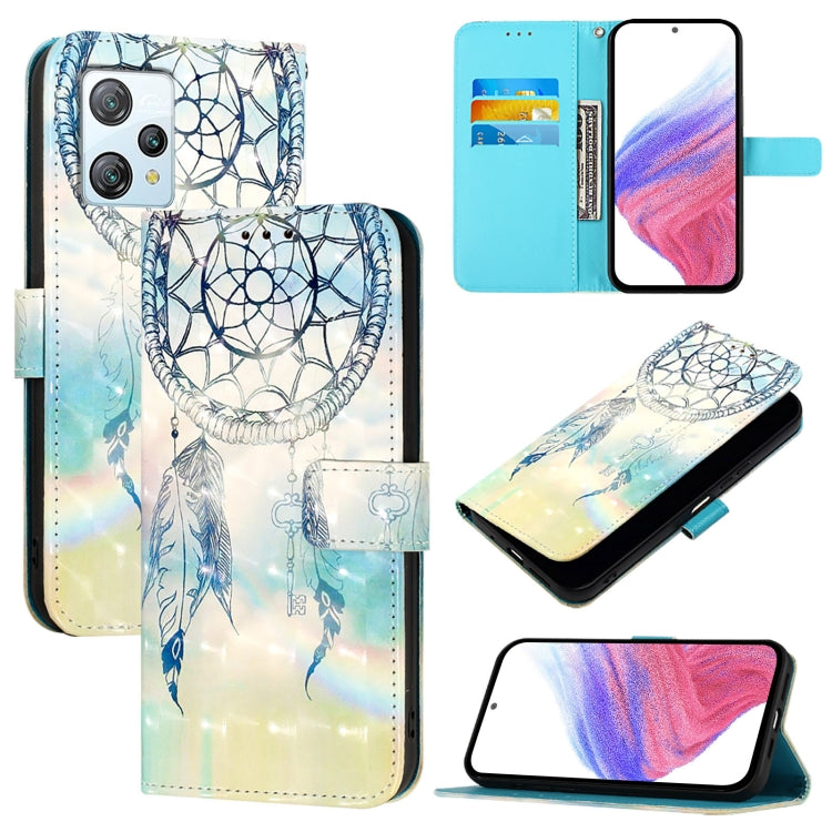 For Blackview A53 3D Painting Horizontal Flip Leather Phone Case(Dream Wind Chimes) - More Brand by PMC TechLife | Online Shopping South Africa | PMC TechLife | Buy Now Pay Later Mobicred