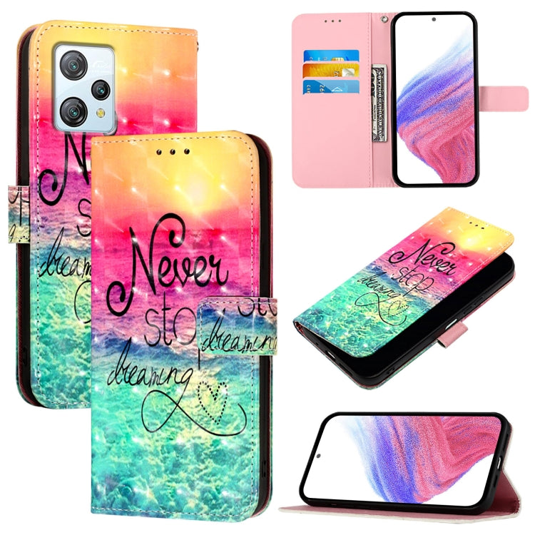 For Blackview A53 3D Painting Horizontal Flip Leather Phone Case(Chasing Dreams) - More Brand by PMC TechLife | Online Shopping South Africa | PMC TechLife | Buy Now Pay Later Mobicred