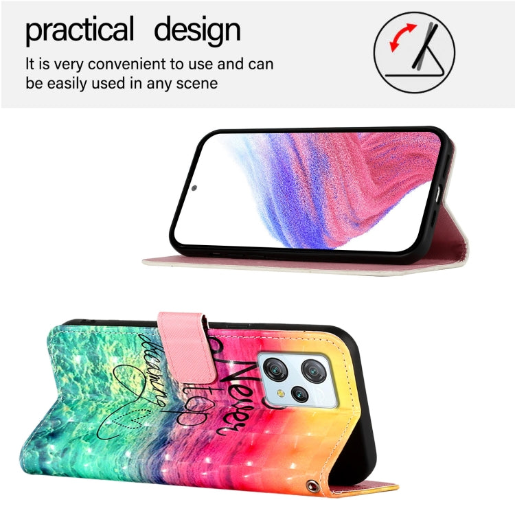 For Blackview A53 3D Painting Horizontal Flip Leather Phone Case(Chasing Dreams) - More Brand by PMC TechLife | Online Shopping South Africa | PMC TechLife | Buy Now Pay Later Mobicred
