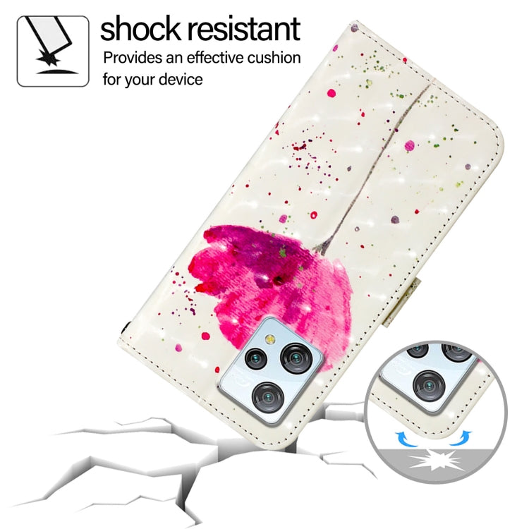 For Blackview A53 3D Painting Horizontal Flip Leather Phone Case(Flower) - More Brand by PMC TechLife | Online Shopping South Africa | PMC TechLife | Buy Now Pay Later Mobicred