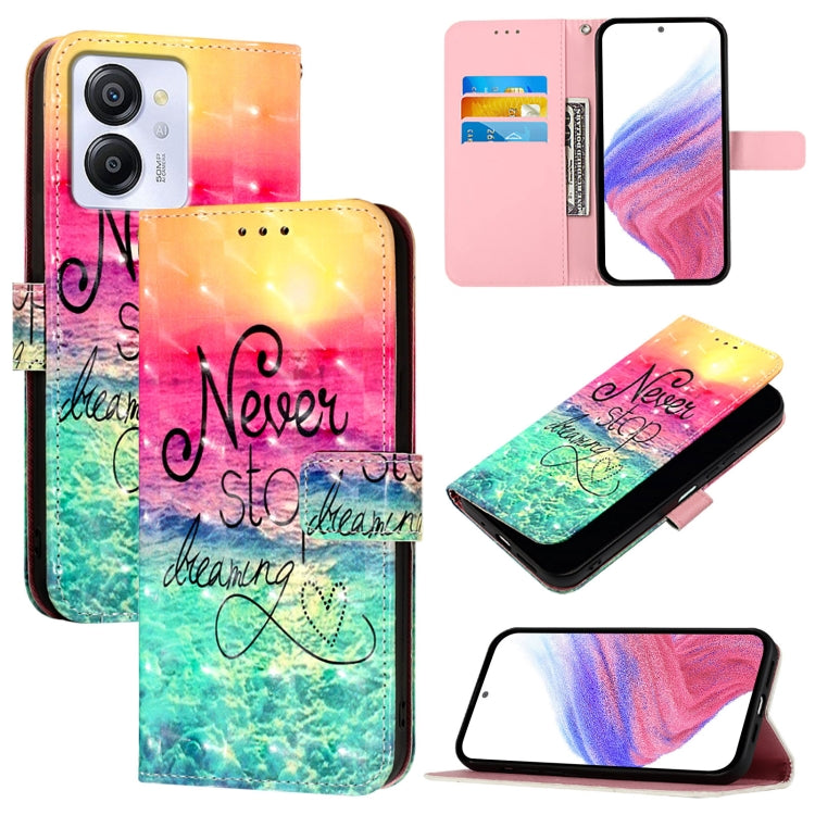 For Blackview Color 8 3D Painting Horizontal Flip Leather Phone Case(Chasing Dreams) - More Brand by PMC TechLife | Online Shopping South Africa | PMC TechLife | Buy Now Pay Later Mobicred