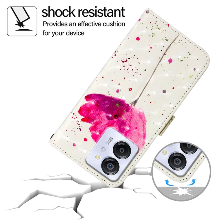 For Blackview Color 8 3D Painting Horizontal Flip Leather Phone Case(Flower) - More Brand by PMC TechLife | Online Shopping South Africa | PMC TechLife | Buy Now Pay Later Mobicred