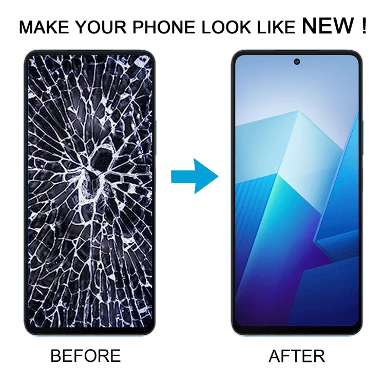 For vivo iQOO Z7X V2272A OEM LCD Screen With Digitizer Full Assembly - free shipping - PMC TechLife - Order now!