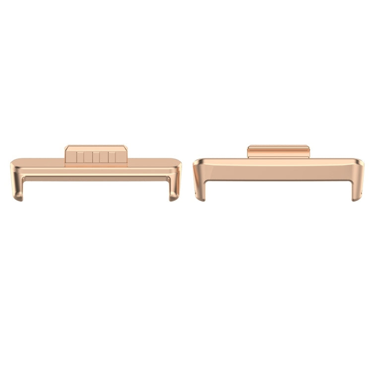 For Huawei Watch Fit3 20mm 1 Pair Zinc Alloy Metal Watch Band Connector(Rose Gold) - free shipping - PMc TechLife - Order now!