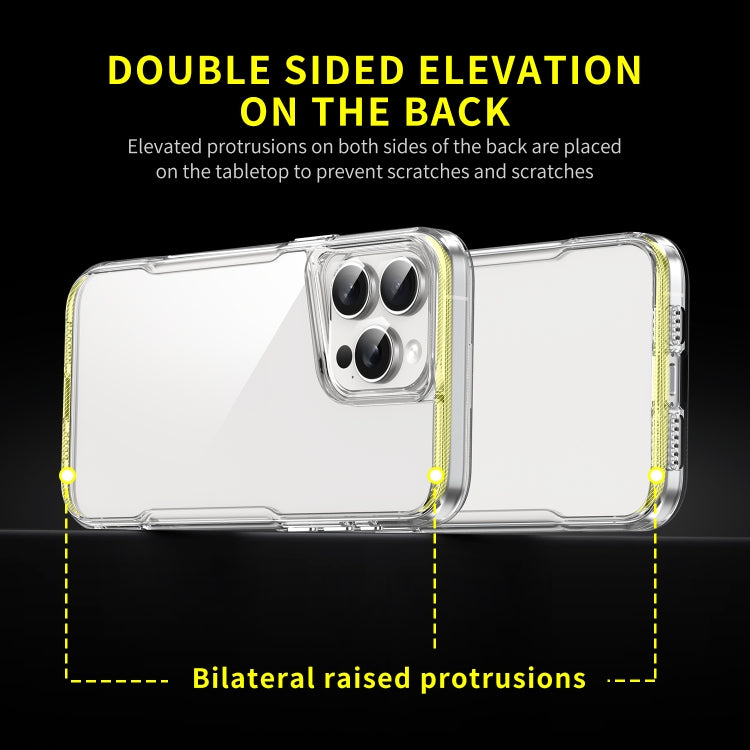 For iPhone 16 Plus Acrylic + TPU Transparent Full Coverage Phone Case - iPhone 16 Plus Cases by PMC TechLife | Online Shopping South Africa | PMC TechLife | Buy Now Pay Later Mobicred