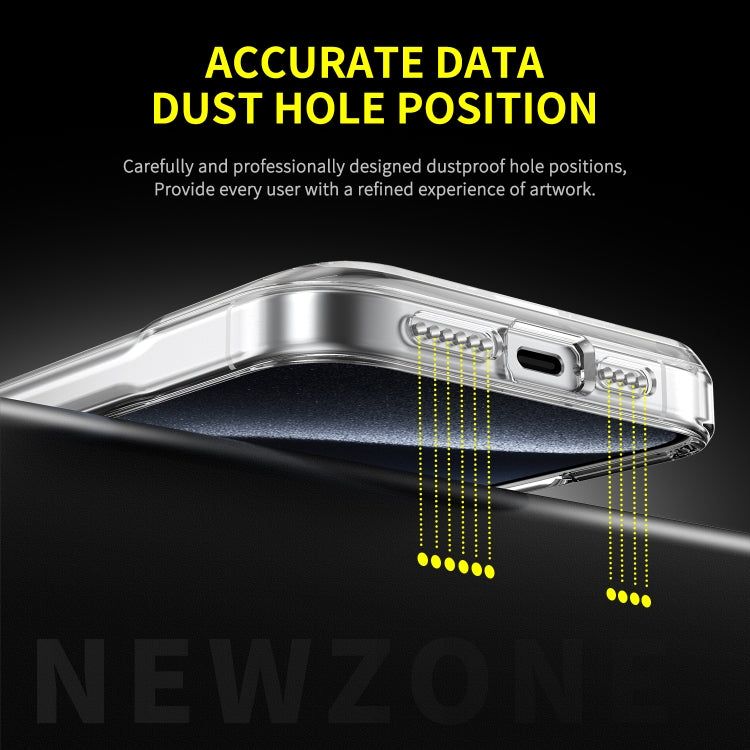 For iPhone 16 Plus Acrylic + TPU Transparent Full Coverage Phone Case - iPhone 16 Plus Cases by PMC TechLife | Online Shopping South Africa | PMC TechLife | Buy Now Pay Later Mobicred