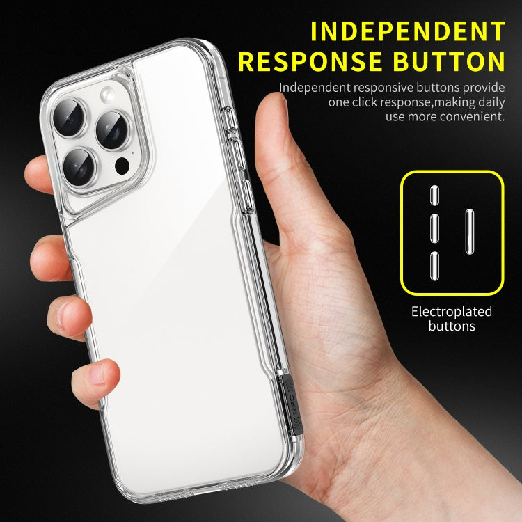 For iPhone 16 Plus Acrylic + TPU Transparent Full Coverage Phone Case - iPhone 16 Plus Cases by PMC TechLife | Online Shopping South Africa | PMC TechLife | Buy Now Pay Later Mobicred