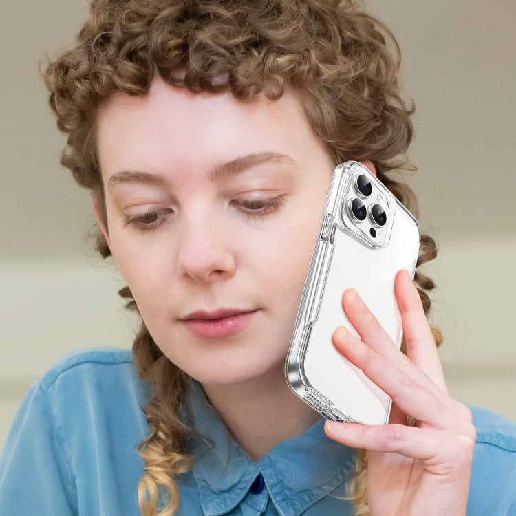 For iPhone 16 Plus Acrylic + TPU Transparent Full Coverage Phone Case - iPhone 16 Plus Cases by PMC TechLife | Online Shopping South Africa | PMC TechLife | Buy Now Pay Later Mobicred