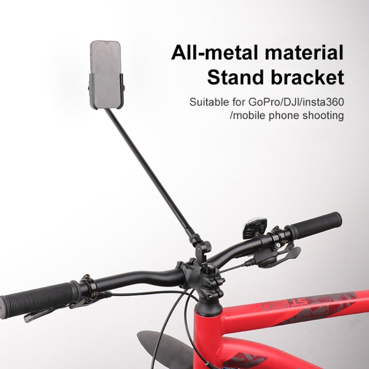 Bicycle Handlebar Holder Pea Clip Phone Clamp 50cm Rod Set - Bicycle Handlebar Mount by PMC TechLife | Online Shopping South Africa | PMC TechLife | Buy Now Pay Later Mobicred