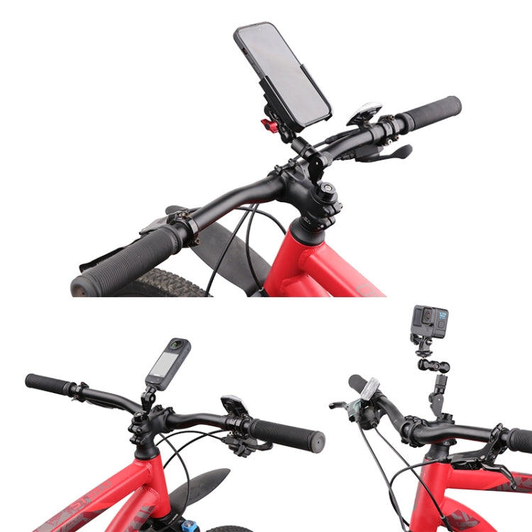 Bicycle Handlebar Holder Pea Clip Phone Clamp 40cm Rod Set - free shipping - PMC TechLife - Order now!