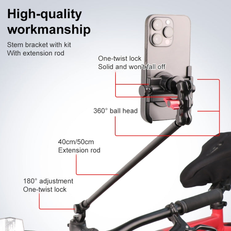 Bicycle Handlebar Holder Pea Clip Adapter Set - Bicycle Handlebar Mount by PMC TechLife | Online Shopping South Africa | PMC TechLife | Buy Now Pay Later Mobicred