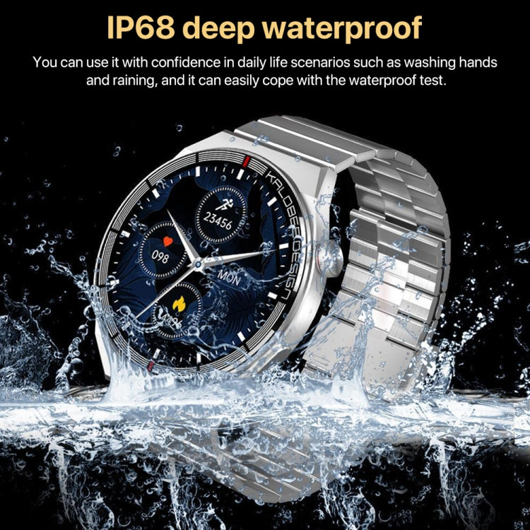 1.3 inch Silicone Band IP68 Waterproof Smart Watch Support Bluetooth Call(Black) - Smart Watches by PMC TechLife | Online Shopping South Africa | PMC TechLife | Buy Now Pay Later Mobicred