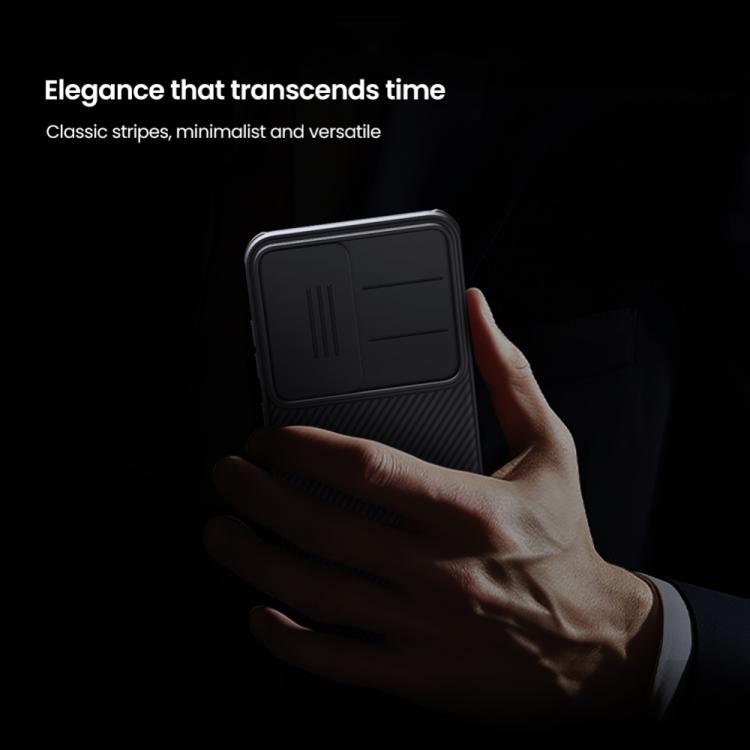 For Samsung Galaxy S25 5G NILLKIN Black Mirror Pro Series Camshield PC Phone Case(Black) - Galaxy S25 5G Cases by NILLKIN | Online Shopping South Africa | PMc TechLife | Buy Now Pay Later Mobicred