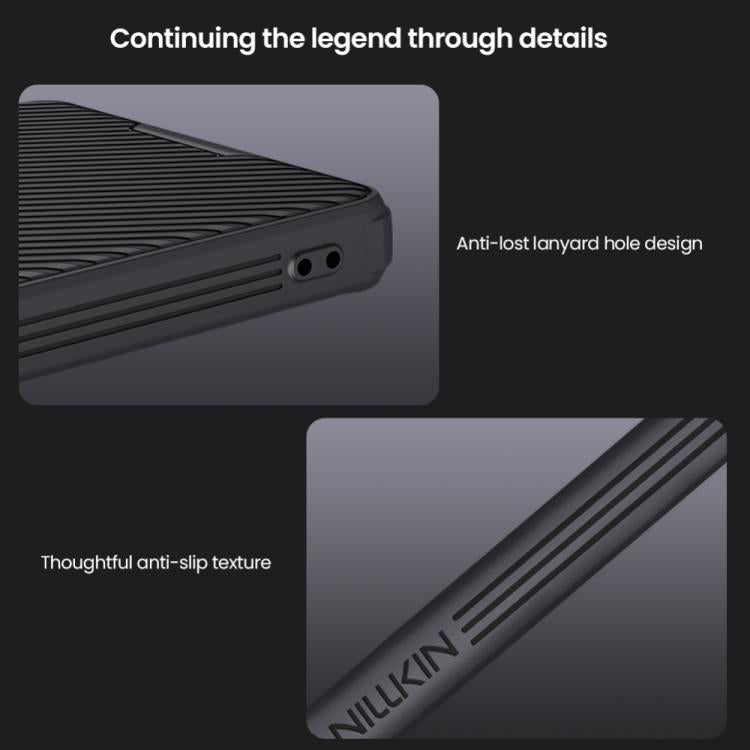 For Samsung Galaxy S25 Ultra 5G NILLKIN Black Mirror Pro Series Camshield PC Phone Case(Black) - Galaxy S25 Ultra 5G Cases by NILLKIN | Online Shopping South Africa | PMc TechLife | Buy Now Pay Later Mobicred