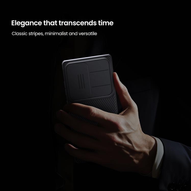 For Samsung Galaxy S25 Ultra 5G NILLKIN Black Mirror Pro Series Camshield PC Phone Case(Blue) - Galaxy S25 Ultra 5G Cases by NILLKIN | Online Shopping South Africa | PMc TechLife | Buy Now Pay Later Mobicred