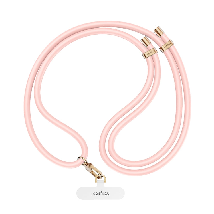 DUX DUICS PL-ONE Universal Silicone Phone Lanyard(Pink) - Lanyards & Wrist Straps by DUX DUCIS | Online Shopping South Africa | PMC Jewellery | Buy Now Pay Later Mobicred