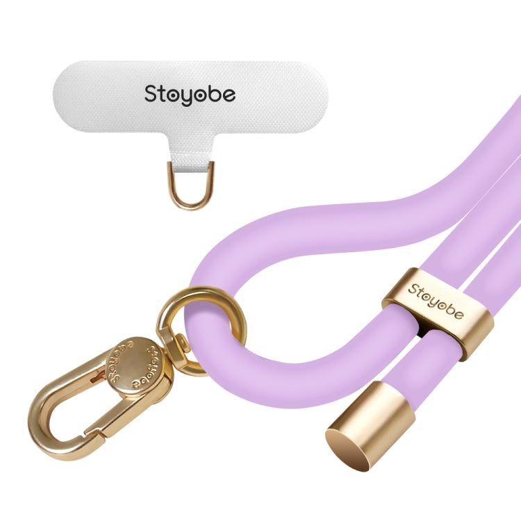DUX DUICS PL-ONE Universal Silicone Phone Lanyard(Purple) - Lanyards & Wrist Straps by DUX DUCIS | Online Shopping South Africa | PMC Jewellery | Buy Now Pay Later Mobicred
