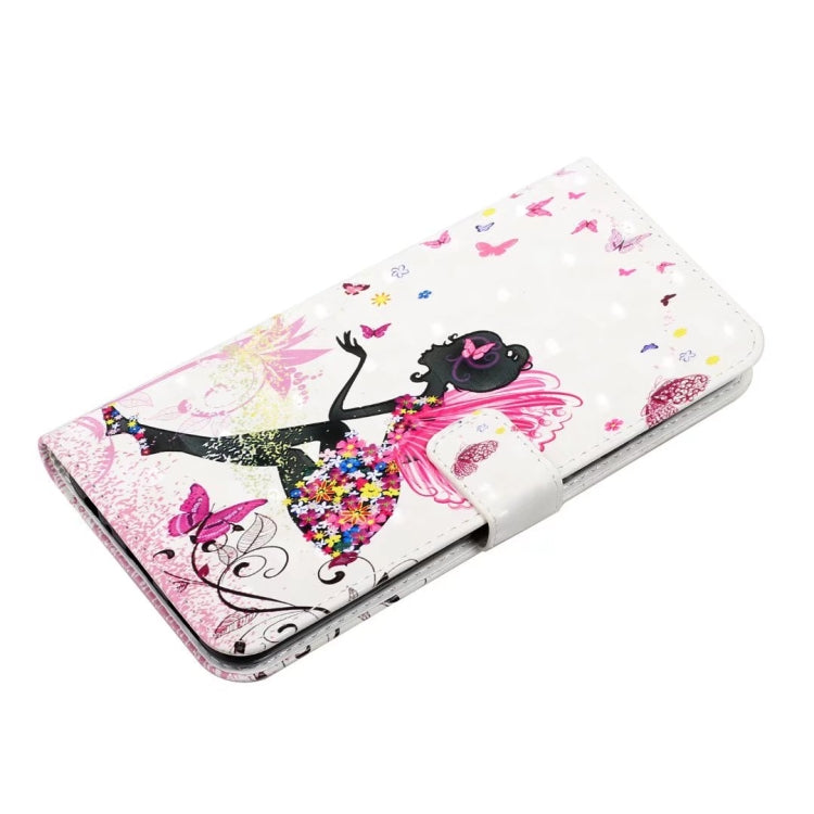 For Samsung Galaxy S25 5G Oil Embossed 3D Drawing Leather Phone Case(Flower Fairy) - Galaxy S25 5G Cases by PMC TechLife | Online Shopping South Africa | PMC TechLife | Buy Now Pay Later Mobicred