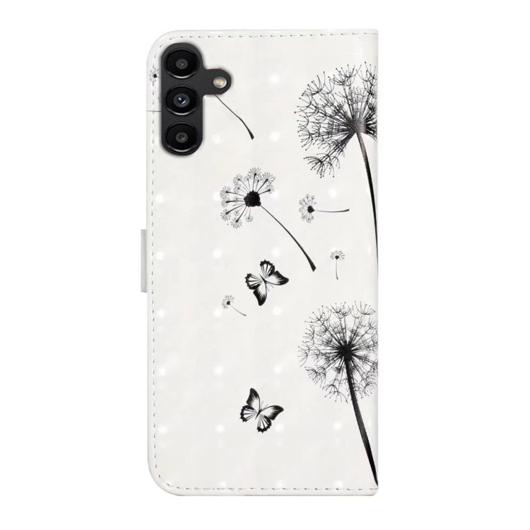 For Samsung Galaxy S25 5G Oil Embossed 3D Drawing Leather Phone Case(Couple Dandelion) - Galaxy S25 5G Cases by PMC TechLife | Online Shopping South Africa | PMC TechLife | Buy Now Pay Later Mobicred