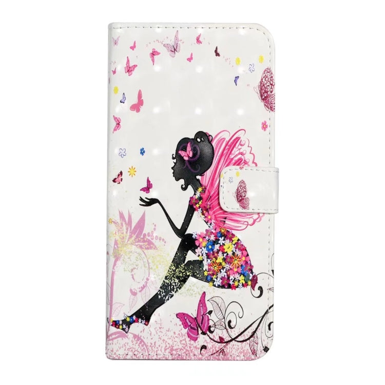 For Samsung Galaxy S25+ 5G Oil Embossed 3D Drawing Leather Phone Case(Flower Fairy) - Galaxy S25+ 5G Cases by PMC TechLife | Online Shopping South Africa | PMC TechLife | Buy Now Pay Later Mobicred