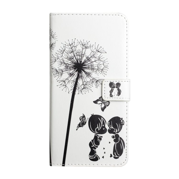 For Samsung Galaxy S25 Ultra 5G Oil Embossed 3D Drawing Leather Phone Case(Couple Dandelion) - Galaxy S25 Ultra 5G Cases by PMC TechLife | Online Shopping South Africa | PMC TechLife | Buy Now Pay Later Mobicred