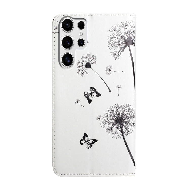 For Samsung Galaxy S25 Ultra 5G Oil Embossed 3D Drawing Leather Phone Case(Couple Dandelion) - Galaxy S25 Ultra 5G Cases by PMC TechLife | Online Shopping South Africa | PMC TechLife | Buy Now Pay Later Mobicred
