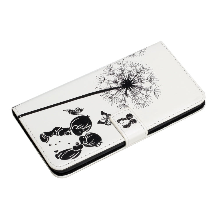 For Samsung Galaxy S25 Ultra 5G Oil Embossed 3D Drawing Leather Phone Case(Couple Dandelion) - Galaxy S25 Ultra 5G Cases by PMC TechLife | Online Shopping South Africa | PMC TechLife | Buy Now Pay Later Mobicred
