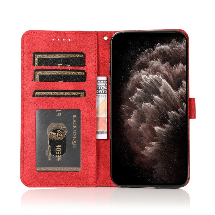 For Samsung Galaxy S25 Ultra 5G Dual-color Stitching Leather Phone Case(Brown Red) - Galaxy S25 Ultra 5G Cases by PMC TechLife | Online Shopping South Africa | PMC TechLife | Buy Now Pay Later Mobicred