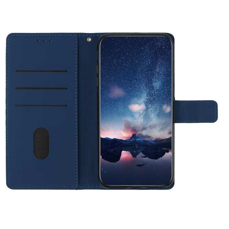 For Samsung Galaxy S25 5G Diamond Embossed Skin Feel Leather Phone Case(Dark Blue) - free shipping - PMC Jewellery - Order now!