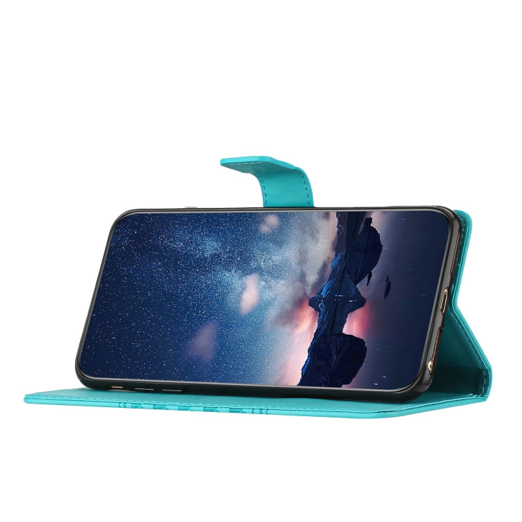 For Samsung Galaxy S25 Ultra 5G Diamond Embossed Skin Feel Leather Phone Case(Blue) - Galaxy S25 Ultra 5G Cases by PMC Jewellery | Online Shopping South Africa | PMC Jewellery | Buy Now Pay Later Mobicred