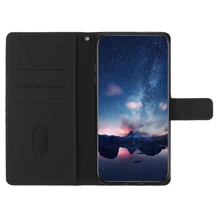 For Samsung Galaxy S25 Ultra 5G Diamond Embossed Skin Feel Leather Phone Case(Black) - Galaxy S25 Ultra 5G Cases by PMC Jewellery | Online Shopping South Africa | PMC Jewellery | Buy Now Pay Later Mobicred