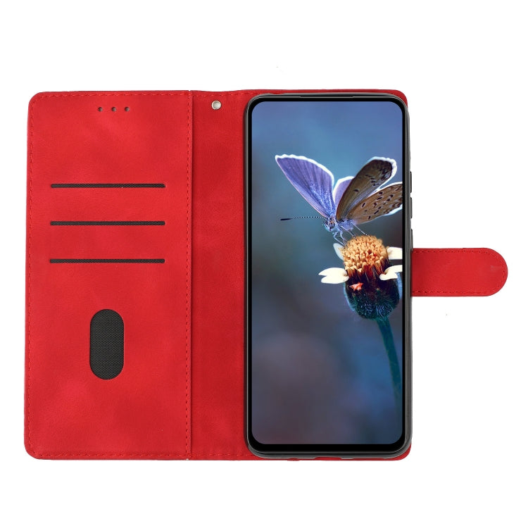 For Samsung Galaxy S25+ 5G Cherry Blossom Butterfly Skin Feel Embossed PU Phone Case(Red) - Galaxy S25+ 5G Cases by PMC Jewellery | Online Shopping South Africa | PMC Jewellery | Buy Now Pay Later Mobicred