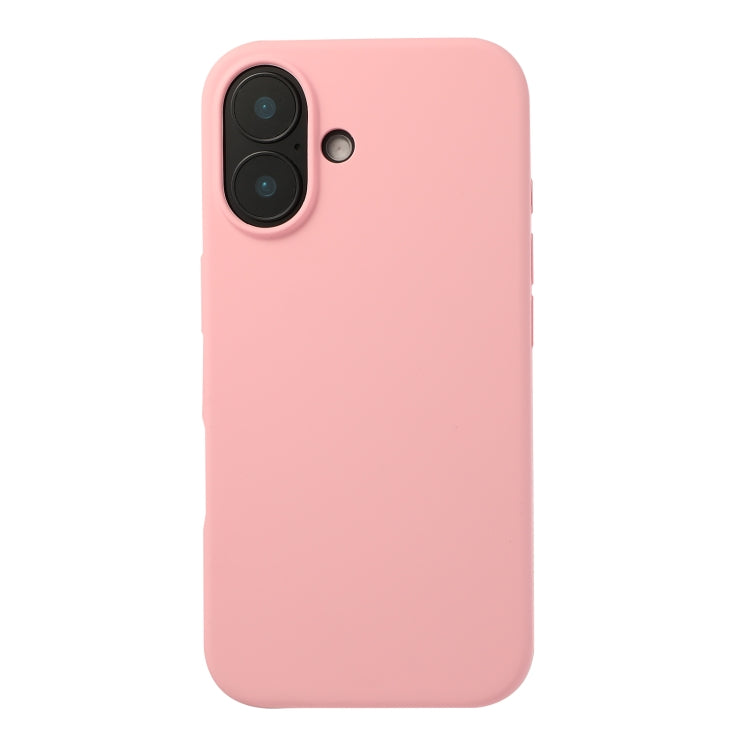 For iPhone 16 Plus Liquid Silicone Phone Case(Cherry Blossom Pink) - iPhone 16 Plus Cases by PMC TechLife | Online Shopping South Africa | PMC TechLife | Buy Now Pay Later Mobicred