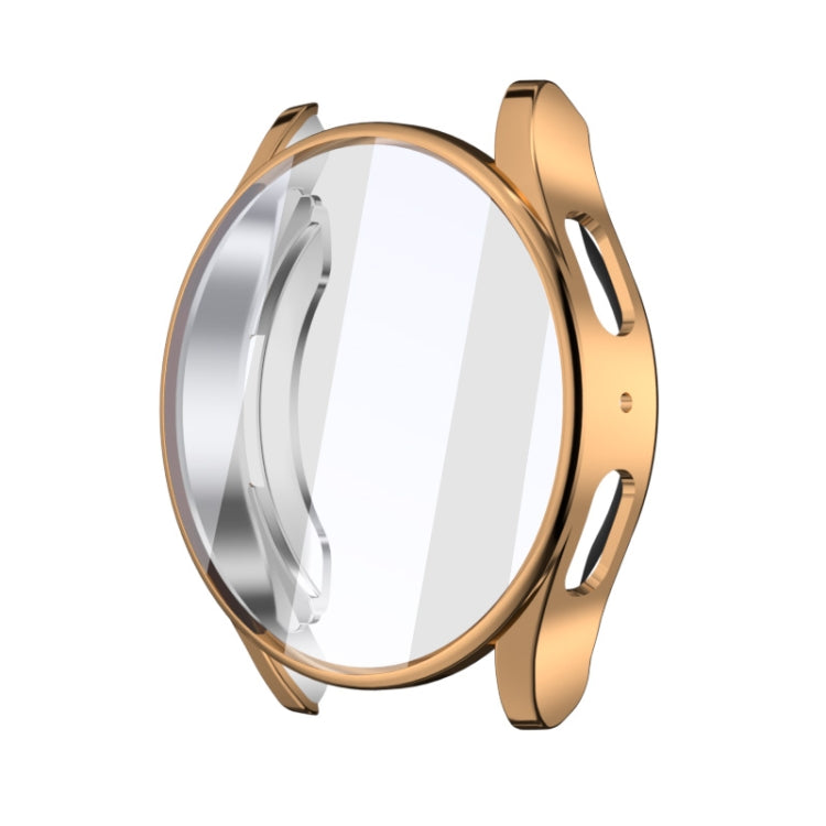 For Samsung Galaxy Watch FE 40mm Full Coverage Electroplated TPU Watch Protective Case(Rose Gold) - Watch Cases by PMC TechLife | Online Shopping South Africa | PMC TechLife | Buy Now Pay Later Mobicred