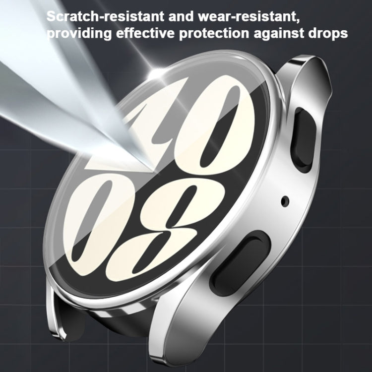 For Samsung Galaxy Watch FE 40mm Full Coverage Electroplated TPU Watch Protective Case(Rose Gold) - Watch Cases by PMC TechLife | Online Shopping South Africa | PMC TechLife | Buy Now Pay Later Mobicred