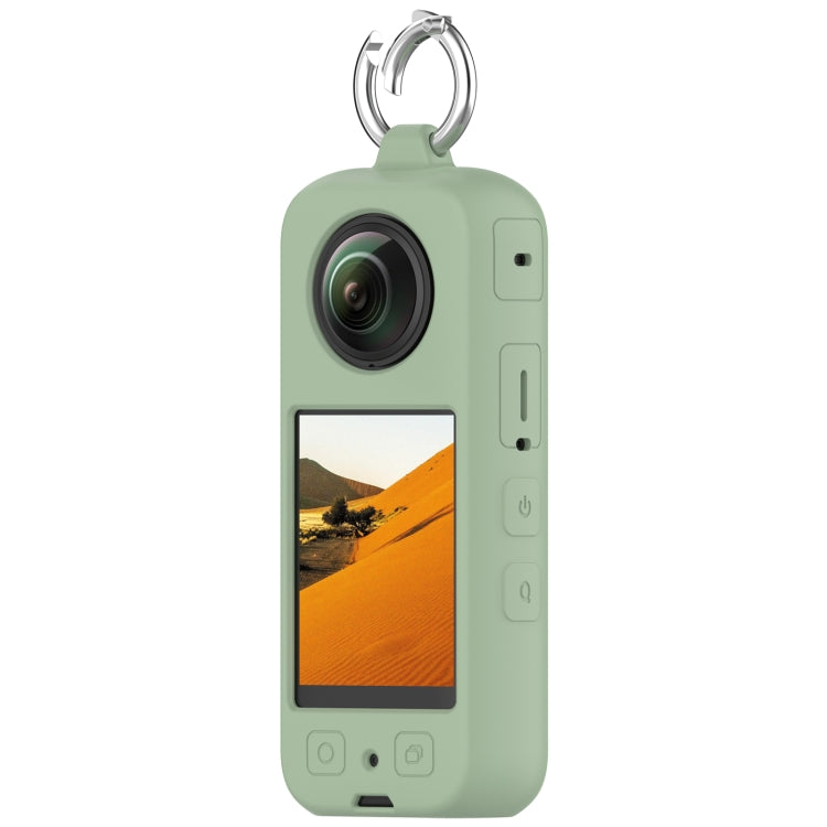 For Insta360 X3 Portable Silicone Protective Case(Ice Green) - Case & Bags by PMC TechLife | Online Shopping South Africa | PMC TechLife | Buy Now Pay Later Mobicred