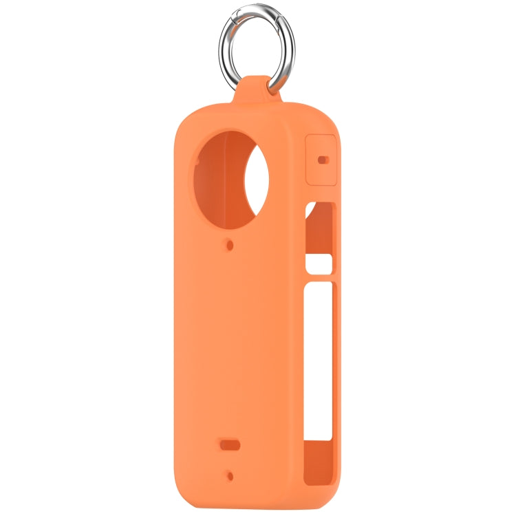 For Insta360 X3 Portable Silicone Protective Case(Orange) - Case & Bags by PMC TechLife | Online Shopping South Africa | PMC TechLife | Buy Now Pay Later Mobicred
