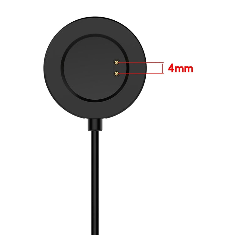 For SKG V9 / V9 Pro Smart Watch Magnetic Charging Cable, Length: 1m(Black) - Charger by PMC TechLife | Online Shopping South Africa | PMC TechLife | Buy Now Pay Later Mobicred