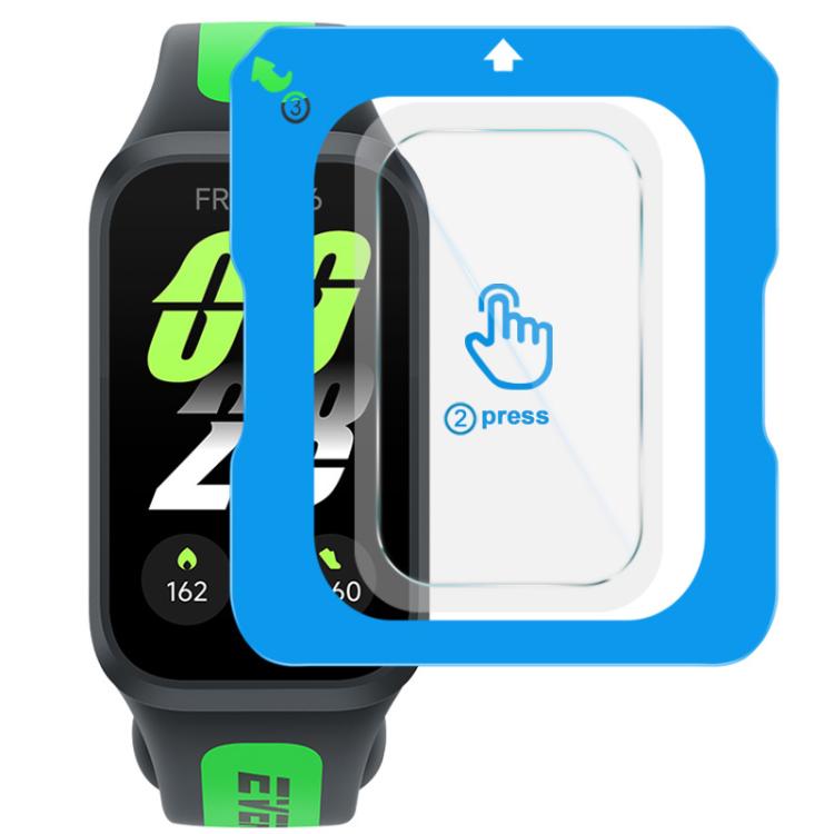 For Xiaomi Smart Band 9 Active/Redmi Band 3 imak Tempered Glass Watch Film, Self-positioning Version - free shipping - PMC TechLife - Order now!