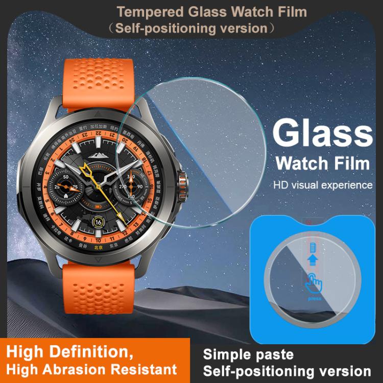 For Xiaomi Watch S4 Sport imak Tempered Glass Watch Film, Self-positioning Version - free shipping - PMC TechLife - Order now!