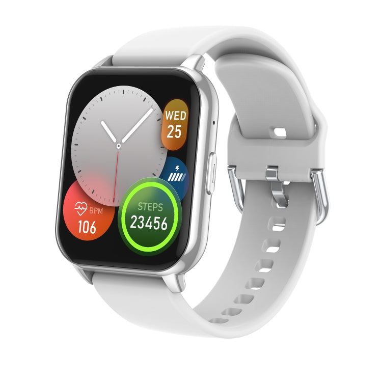 CY12 1.9 inch IPS Screen Smart Watch Supports Voice Calls / Health Monitoring(Silver) - Smart Watches by PMC TechLife | Online Shopping South Africa | PMC TechLife | Buy Now Pay Later Mobicred